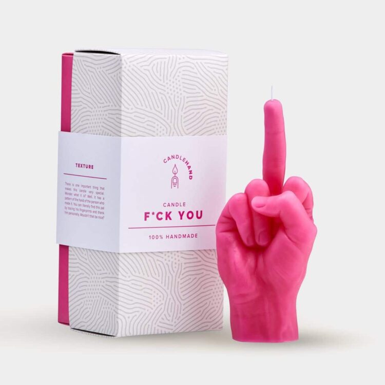 F*ck You Candle - Pink