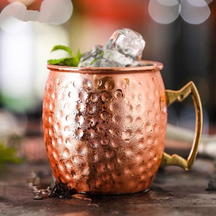 Moscow Mule Copper Mug - Hammered