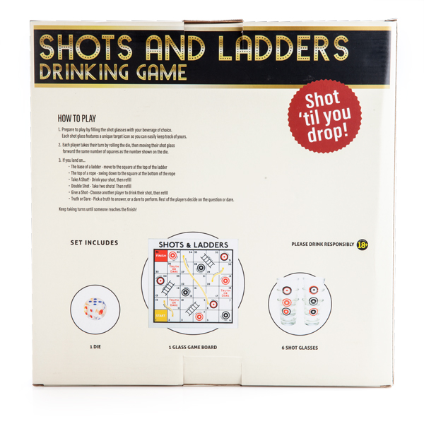 Shots & Ladders Drinking Game