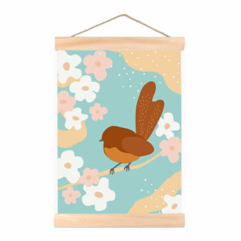 Wall Chart - Cut-out Fantail