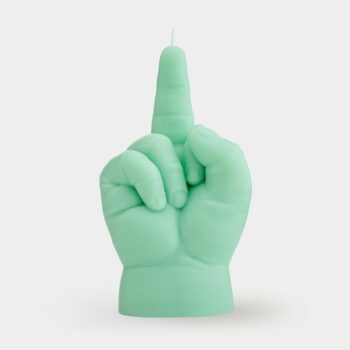 Baby Hand Candle - F*ck You - Pastel Green