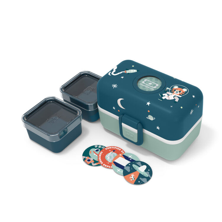 MB Tresor Graphic Kids Lunch Box - Cosmic Blue