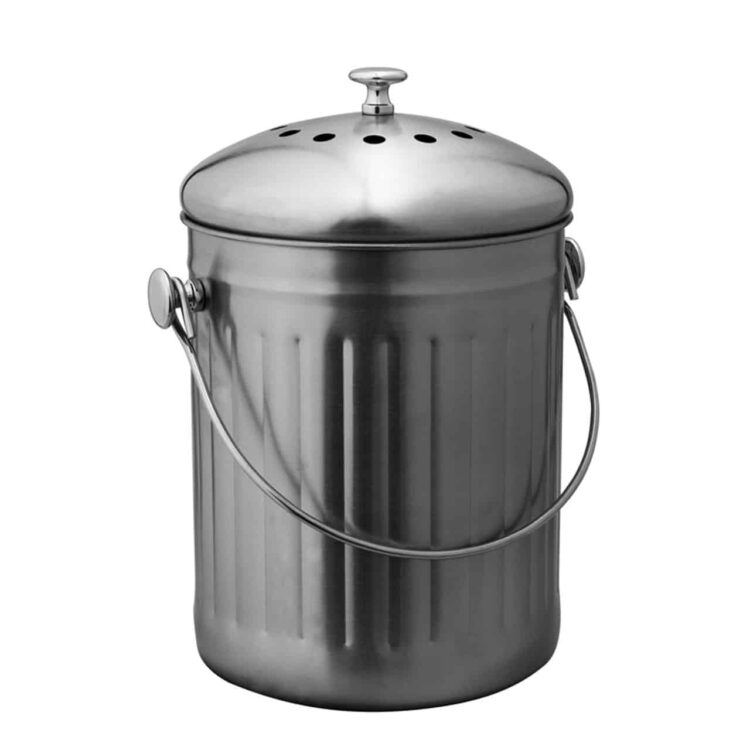 Compost Bin - 5L - Stainless Steel