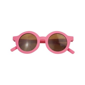 New Round Kids Sunglasses - Bubble Gum