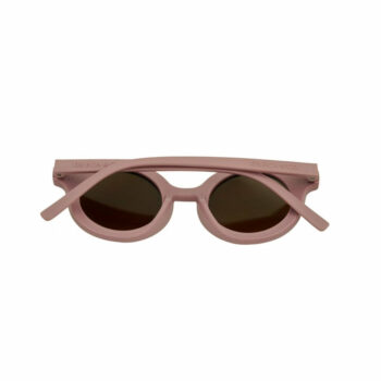 New Round Kids Sunglasses - Mauve Rose