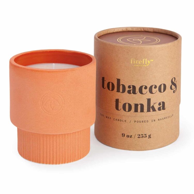 Sahara Terracotta Ceramic Candle - Tobacco & Tonka