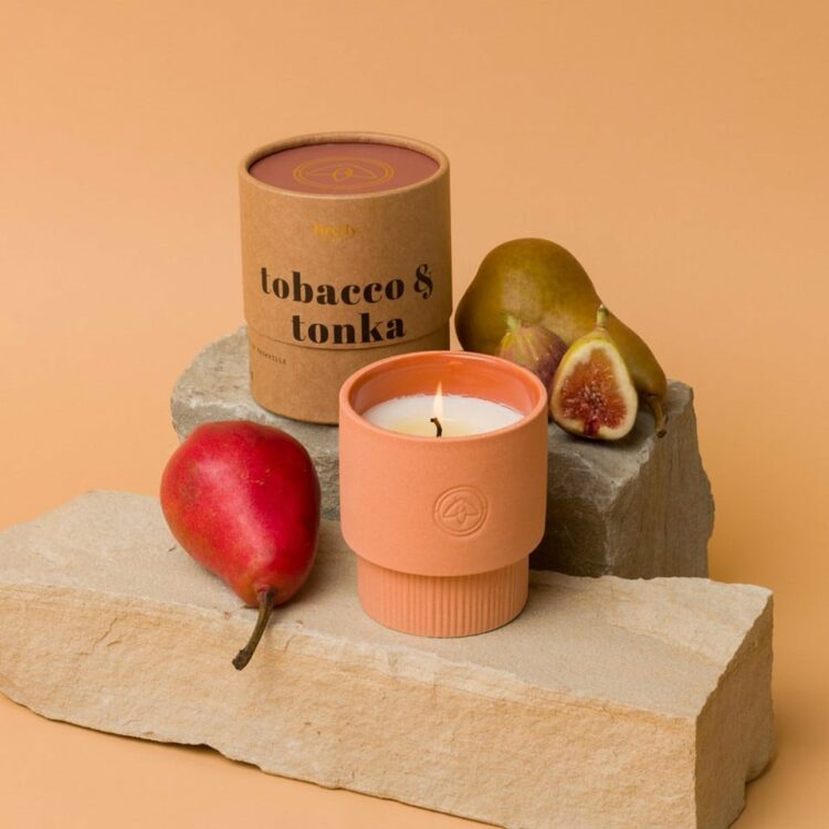 Sahara Terracotta Ceramic Candle - Tobacco & Tonka