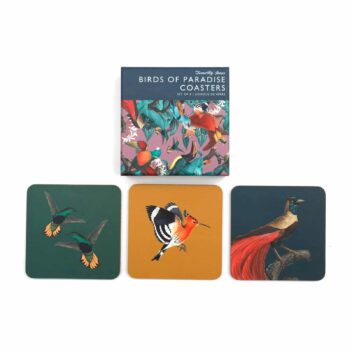 Birds of Paradise Coasters Set of 6