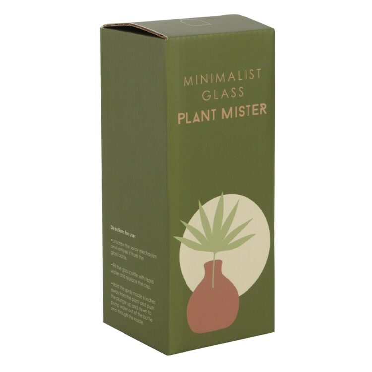 Minimalist Glass Plant Mister - Green