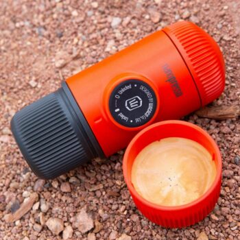 Nanopresso Portable Espresso Maker with Protective Case - Lava Red