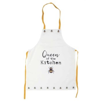 Bee Happy Queen Of The Kitchen Apron