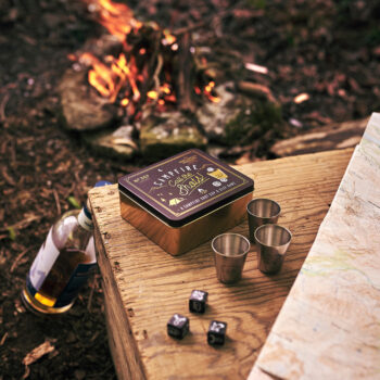 Campfire Call The Shots Shot Cup and Dice Game
