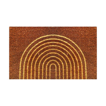 Coir Doormat - Arch - Brick