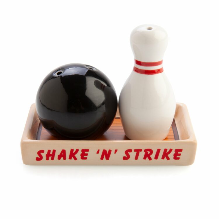 Bowling Salt & Pepper Shaker Set