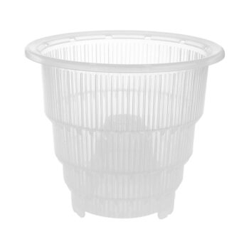 Clear Orchid Pot with Holes - Large