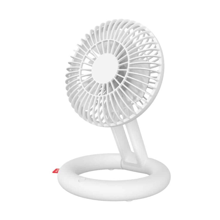 Portable Foldable Desk Fan - White