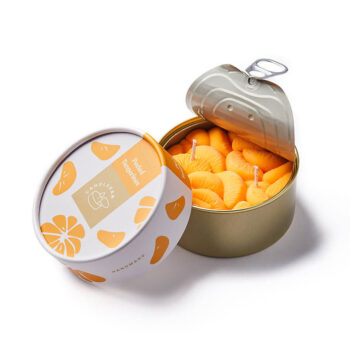 Gourmet Food Candle - Peeled Tangerines