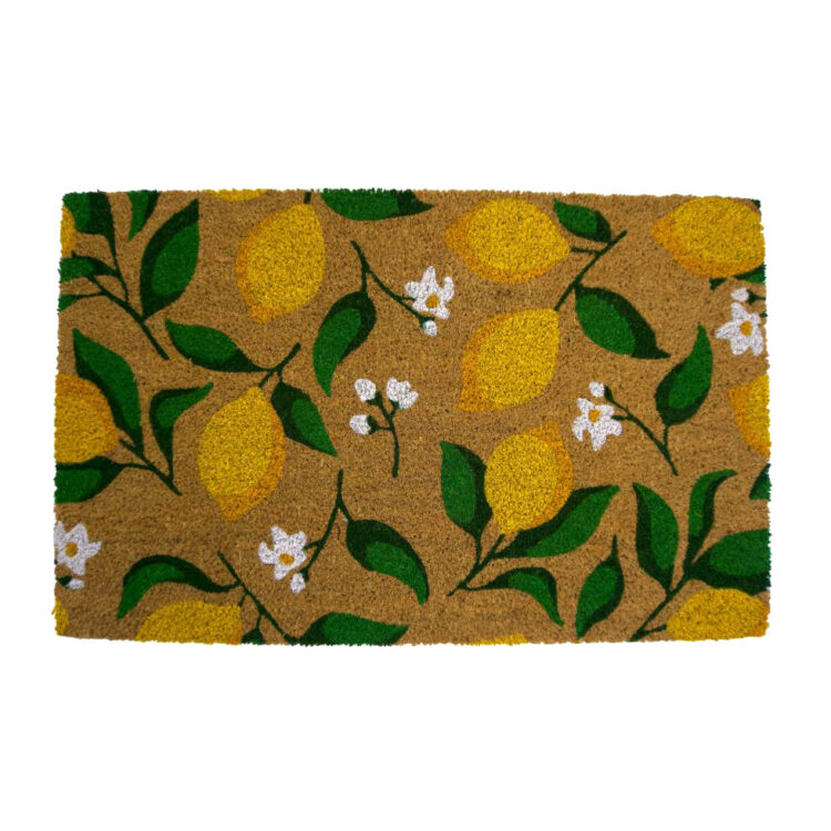 Coir Doormat - Lemon