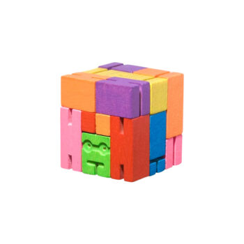 Cubebot Robot Toy - Small - Multi