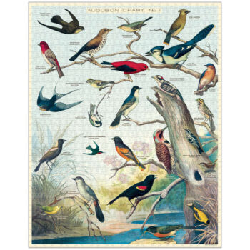 Vintage 1000pc Jigsaw Puzzle - Audubon Birds