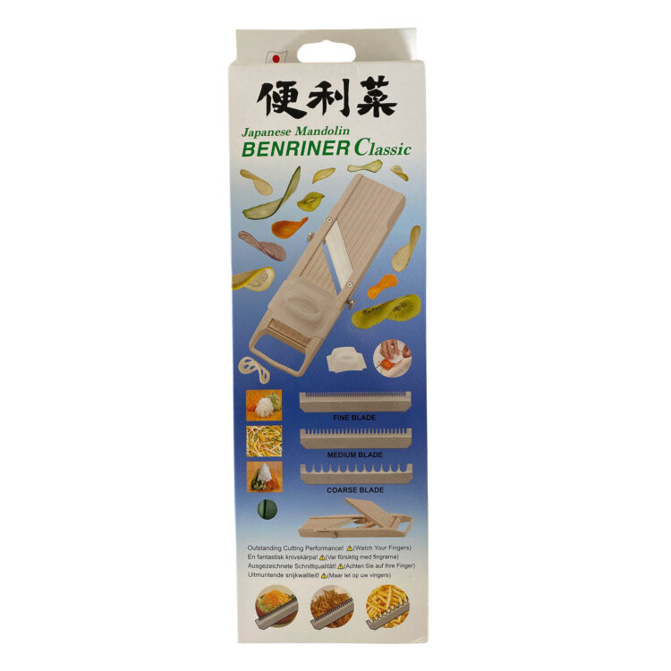 Benriner Classic Japanese Vegetable Mandoline Slicer - Green - Image 3