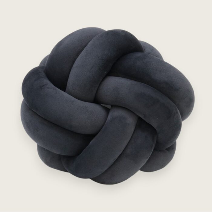 Velvet Knot Cushion