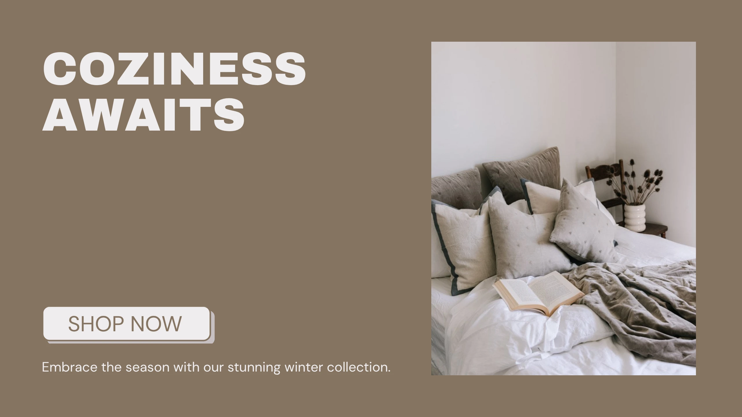 Urban Stock Winter Collection 2025 homepage banner