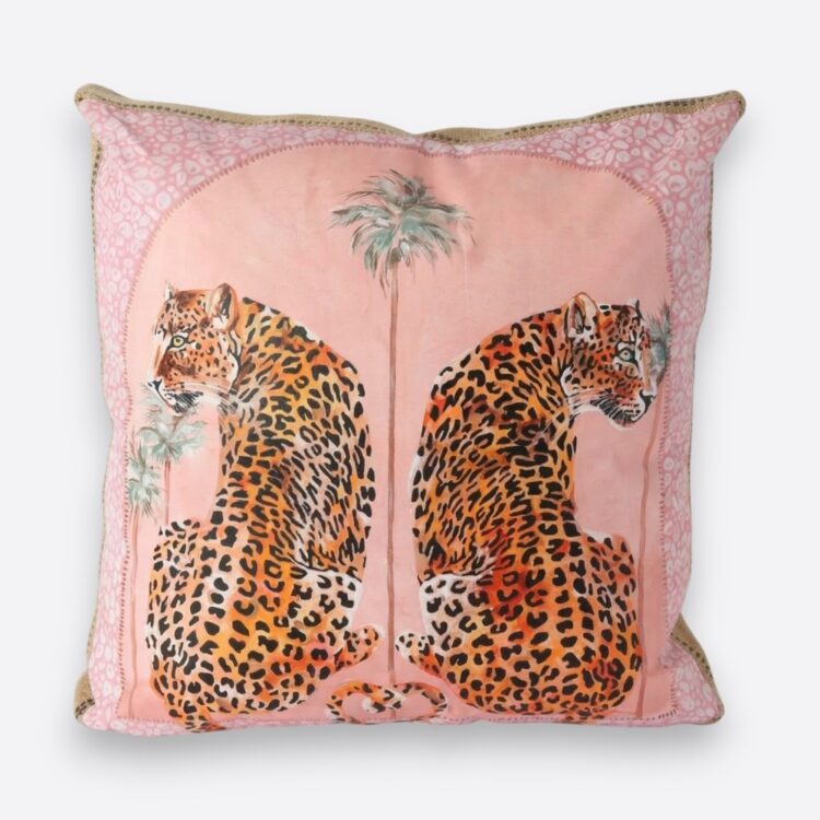 Leopard Art Cushion
