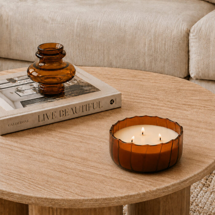 Ripple Candle 12oz - Tobacco Patchouli