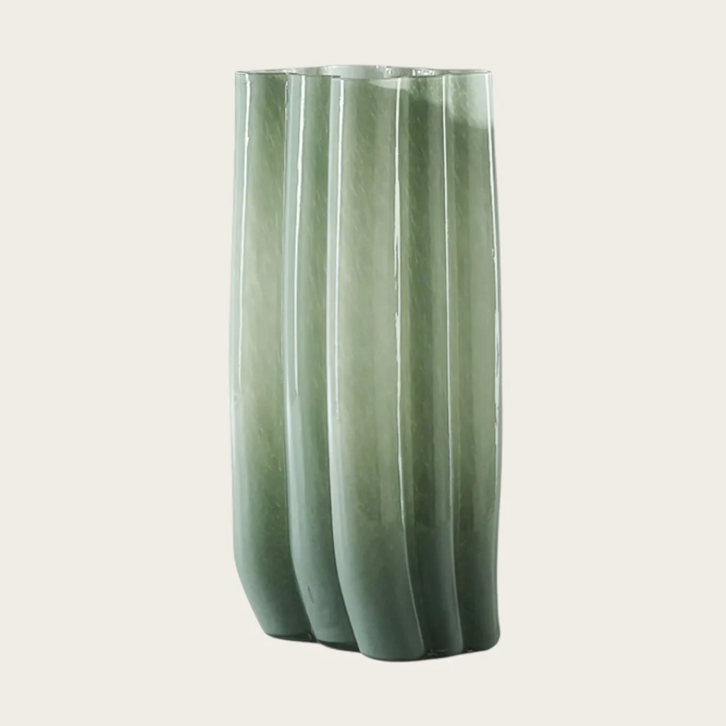 Large Matilda Handmade Sculptural Glass Vase